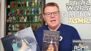 Unintentional ASMR  Showing and Cleaning Star Wars Collectibles British Accent Soft Spoken [upl. by Lawrenson918]