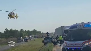 Tragedia sulla statale Postumia a San Pietro in Gu Il disperato soccorso con gli elicotteri [upl. by Joash643]