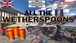 Geoguessr  All The Wetherspoons UK [upl. by Krein]