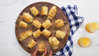 Mini Strudels 4 Ways • Tasty [upl. by Orelee]