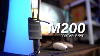 TFORCE M200 Portable SSD  TEAMGROUP [upl. by Idyak862]