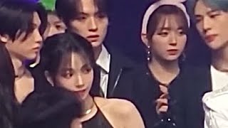 HYUNJIN AND KARINA  MBC GAYO 2022 [upl. by Ayouqat253]