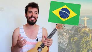 Play this Style BOSSA NOVA ukulele tutorial part1 [upl. by Marmaduke962]