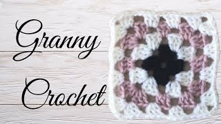 Comment faire un carré granny facile au crochet  tuto en pas à pas [upl. by Guinevere750]