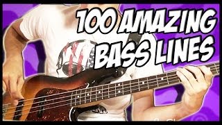 100 Amazing Bass Lines [upl. by Acissj771]