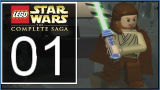 LEGO Star Wars The Complete Saga 100 Walkthrough  Episode 1  quotNegotiationsquot [upl. by Jerrome]