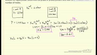 Raoults Law Example [upl. by Amalbergas]