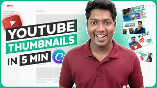 How to Make a Professional Thumbnail for YouTube Videos in Just 3 Steps [upl. by Annorah]