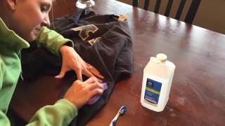 How To Remove a Paint Stain From Clothes  Easy DIY [upl. by Inami446]