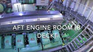 Engine Room Tour MS Rotterdam [upl. by Suoirrad895]