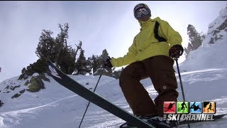 Shane McConkey Gives a Tour of the Famous KT  22 Chair at Squaw Valley USA [upl. by Regor594]