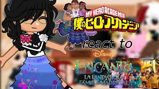 MHA react to Encanto ✨Gachaclub Part 1 [upl. by Faden246]