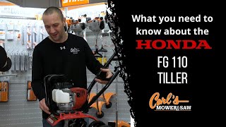 What You Need to Know About the FG 110 Honda Tiller [upl. by Siana]