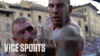 Bareknuckle Boxing Meets Rugby in Calcio Storico What the Hell is That Sport [upl. by Sherborne]