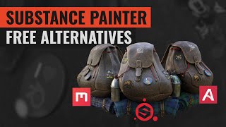 Free Substance Painter Alternatives  Armor Paint vs Quixel Mixer [upl. by Lisha]