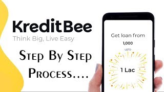 Kredit Bee Emi Loan 1000 to 1lakh Process [upl. by Cathee685]