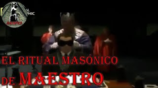 EL RITUAL MASÓNICO DE MAESTRO [upl. by Yesoj]