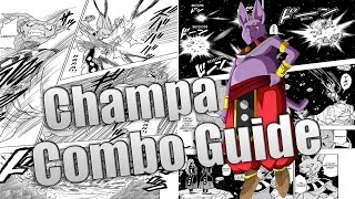 Xenoverse 2 God of Destruction Champa  Advanced Combos  31k Damage [upl. by Zingg383]