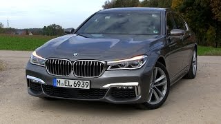 2016 BMW 740d G11 xDrive 320 HP TEST DRIVE [upl. by Isus22]