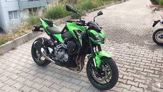 KAWASAKI Z900 EXHAUST SOUND [upl. by Seerdi925]