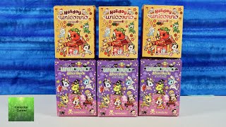 Tokidoki Unicorno After Dark amp Holiday Blind Box Figure Unboxing  CollectorCorner [upl. by Ehcram]