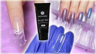 DUAL FORMS with Acryl Gel  Mshare Review amp Tutorial [upl. by Verger177]