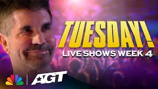 Performing TONIGHT  AGT Live Shows Week 4  AGT 2023 [upl. by Enitselec]