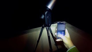 Unistellar eVscope Setup and Use Demonstration [upl. by Neersin]