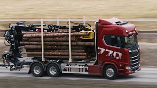 Expert drives the Scania 770 V8 [upl. by Annadiana]