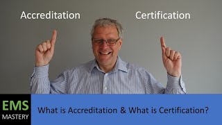 What is Accreditation amp What is Certification [upl. by Marchal]