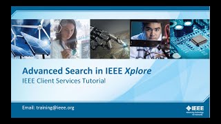 Advanced Search in IEEE Xplore [upl. by Akemad309]