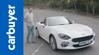 Fiat 124 Spider indepth review  Carbuyer [upl. by Liz]