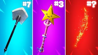 50 Most TRYHARD Pickaxes In Fortnite [upl. by Gem375]