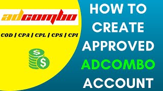 How to create adcombo account  adcombo question amp answer [upl. by Holtorf]