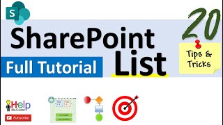 Microsoft Sharepoint Lists  Complete Beginner Tutorial [upl. by Ainsworth]