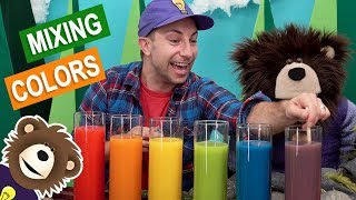 Mixing Colors  Science Experiments for Kids [upl. by Atiuqiram]