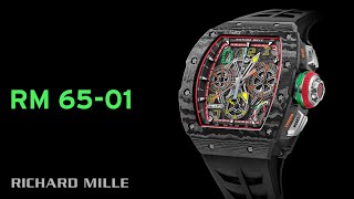 RM 6501 Automatic Splitseconds Chronograph — RICHARD MILLE [upl. by Auqinahc]