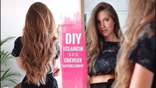 › DIY ‣ ECLAIRCIR SES CHEVEUX NATURELLEMENT  Laura MILOW [upl. by Adnirolc]