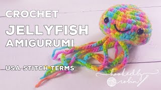 Crochet Amigurumi Jellyfish Quick amp Easy Ideal for Beginners [upl. by Elleina931]