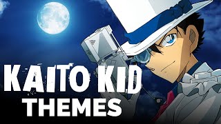 Detective Conan All Kaito Kid Themes 1996  2020 [upl. by Nylassej]