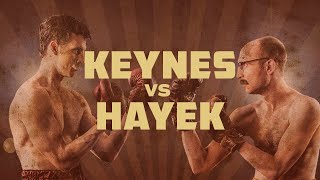 Fight of the Century Keynes vs Hayek  Economics Rap Battle Round Two [upl. by Htebilil]