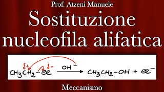 Chimica organica Sostituzione Nucleofila Alifatica L135 [upl. by Akemad]