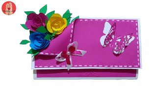 DIY Tutorial Biglietto di Auguri 3D  Greeting card 3D [upl. by Hourihan]