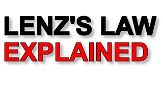 A Level Physics Lenzs Law explained [upl. by Lody307]