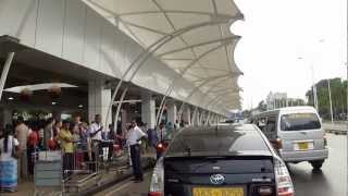 Colombo Airport Sri Lanka Arrivals and Departure Porches [upl. by Rupert484]