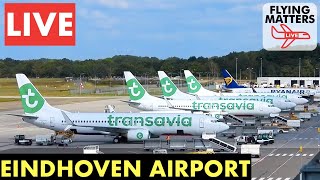 LIVE PlaneSpotting 🔴EINDHOVEN AIRPORT  incl Live ATC [upl. by Grosmark]