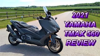 ★2021 YAMAHA TMAX 560 REVIEW ★ [upl. by Weber]