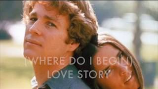 WHERE DO I BEGIN LOVE STORY by Andy Williams with lyrics [upl. by Nalon552]