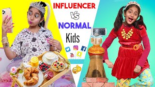 Influencer vs Normal Kids  MyMissAnand [upl. by Torbart]