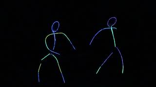 Glow Stick People Dance [upl. by Kerat423]